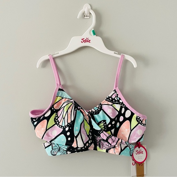 Justice Girl’s 2pc Swimsuit size12/14 - Picture 2 of 10